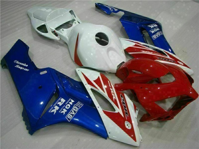 Vermelho Azul Carenagem Honda CBR 1000RR 2004-2005 Vermelho Azul Carenagem Honda CBR 1000RR 2004-2005