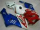 Vermelho Azul Carenagem Honda CBR 1000RR 2004-2005 Vermelho Azul Carenagem Honda CBR 1000RR 2004-2005