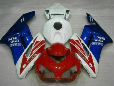 Vermelho Azul Carenagem Honda CBR 1000RR 2004-2005