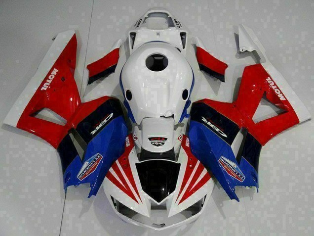 Vermelho Azul Carenagem Honda CBR 600RR 2013-2021 Vermelho Azul Carenagem Honda CBR 600RR 2013-2021