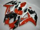 Vermelho Branco Abs Carenagem Suzuki GSXR 600 / 750 K6 2006-2007 Vermelho Branco Abs Carenagem Suzuki GSXR 600 / 750 K6 2006-2007