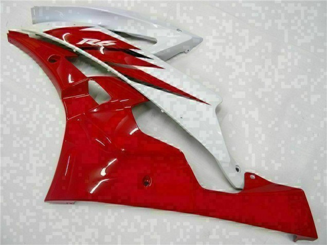 Vermelho Branco Abs Kits Completos Carenagem Yamaha R6 2006-2007 Vermelho Branco Abs Kits Completos Carenagem Yamaha R6 2006-2007