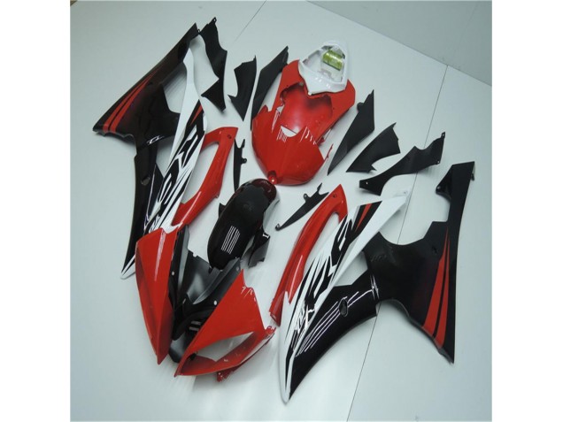 Vermelho Branco Abs Kits Completos Carenagem Yamaha R6 2008-2016 Vermelho Branco Abs Kits Completos Carenagem Yamaha R6 2008-2016