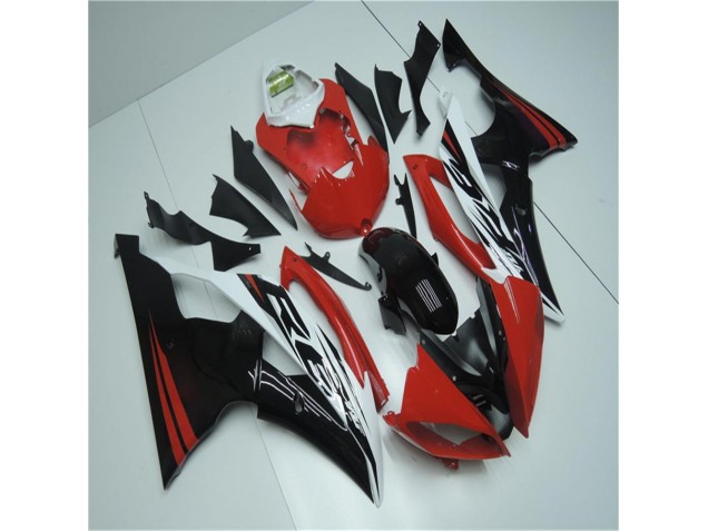 Vermelho Branco Abs Kits Completos Carenagem Yamaha R6 2008-2016 Vermelho Branco Abs Kits Completos Carenagem Yamaha R6 2008-2016