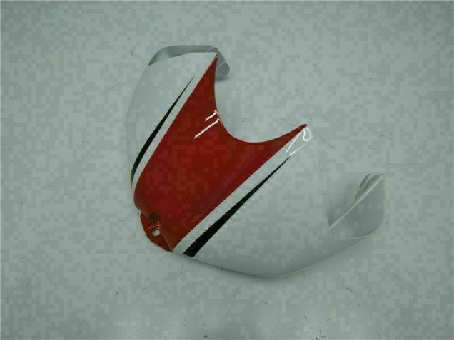Vermelho Branco Abs Plástico Yamaha R6 2006-2007 Vermelho Branco Abs Plástico Yamaha R6 2006-2007