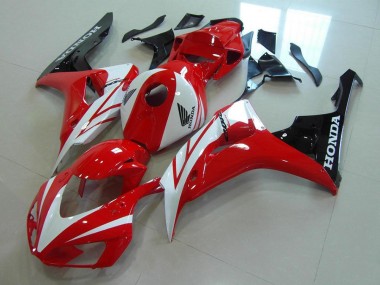 Vermelho Branco Abs Plásticos Honda CBR 1000RR 2006-2007
