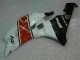 Vermelho Branco Abs Plásticos Yamaha R6 2006-2007 Vermelho Branco Abs Plásticos Yamaha R6 2006-2007
