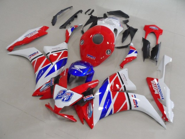 Vermelho Branco Azul HRC 23 Carenagem Honda CBR 1000RR 2012-2016