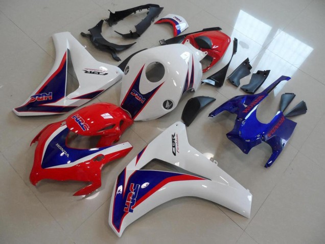 Vermelho Branco Azul HRC Carenagem & Plástico Honda CBR 1000RR 2008-2011 Vermelho Branco Azul HRC Carenagem & Plástico Honda CBR 1000RR 2008-2011