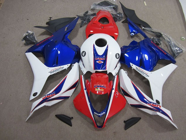 Vermelho Branco Azul HRC Carroçaria Honda CBR 600RR 2009-2012 Vermelho Branco Azul HRC Carroçaria Honda CBR 600RR 2009-2012
