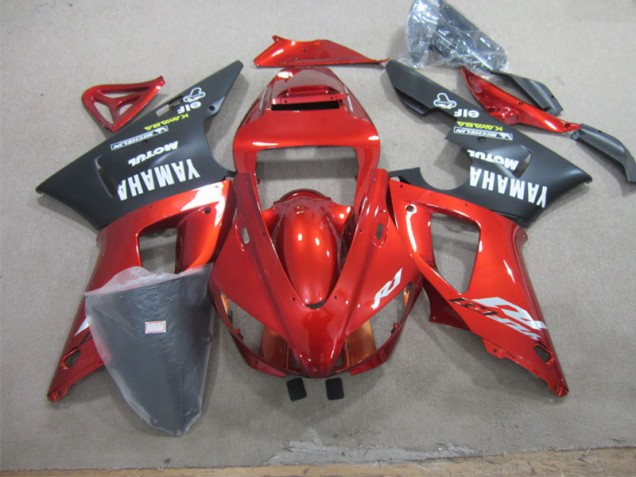 Vermelho Branco Carenagem Yamaha R1 2009-2011 Vermelho Branco Carenagem Yamaha R1 2009-2011