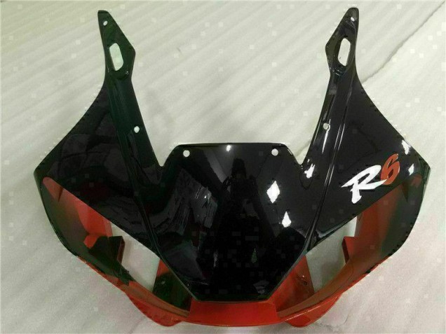 Vermelho Branco Carenagem Yamaha R6 1998-2002 Vermelho Branco Carenagem Yamaha R6 1998-2002