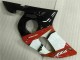 Vermelho Branco Carenagem Yamaha R6 1998-2002 Vermelho Branco Carenagem Yamaha R6 1998-2002