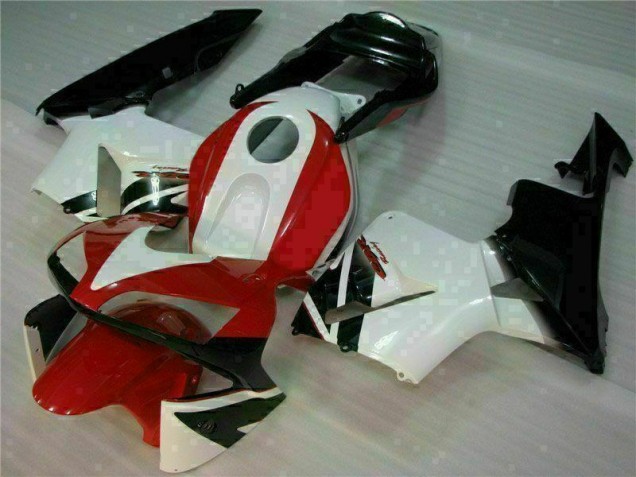 Vermelho Branco Carroçaria Honda CBR 600RR 2003-2004 Vermelho Branco Carroçaria Honda CBR 600RR 2003-2004