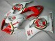 Vermelho Branco Carroçaria Suzuki GSXR 1000 K3 2003-2004 Vermelho Branco Carroçaria Suzuki GSXR 1000 K3 2003-2004