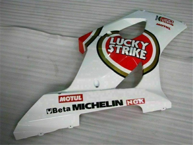 Vermelho Branco Carroçaria Suzuki GSXR 1000 K3 2003-2004 Vermelho Branco Carroçaria Suzuki GSXR 1000 K3 2003-2004