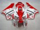 Vermelho Branco Kit Carenagem Honda CBR 600RR 2007-2008 Vermelho Branco Kit Carenagem Honda CBR 600RR 2007-2008