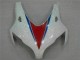Vermelho Branco Kit Completo Carenagem Honda CBR 1000RR 2008-2011 Vermelho Branco Kit Completo Carenagem Honda CBR 1000RR 2008-2011