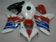 Vermelho Branco Kit Completo Carenagem Honda CBR 1000RR 2008-2011 Vermelho Branco Kit Completo Carenagem Honda CBR 1000RR 2008-2011