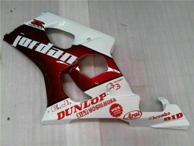 Vermelho Branco Kits Carenagem Suzuki GSXR 1000 K3 2003-2004 Vermelho Branco Kits Carenagem Suzuki GSXR 1000 K3 2003-2004