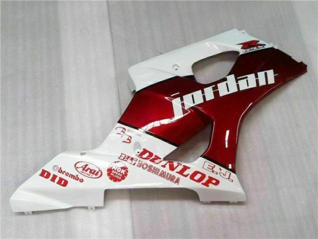 Vermelho Branco Kits Carenagem Suzuki GSXR 1000 K3 2003-2004 Vermelho Branco Kits Carenagem Suzuki GSXR 1000 K3 2003-2004
