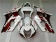Vermelho Branco Kits Carenagem Suzuki GSXR 1000 K3 2003-2004 Vermelho Branco Kits Carenagem Suzuki GSXR 1000 K3 2003-2004