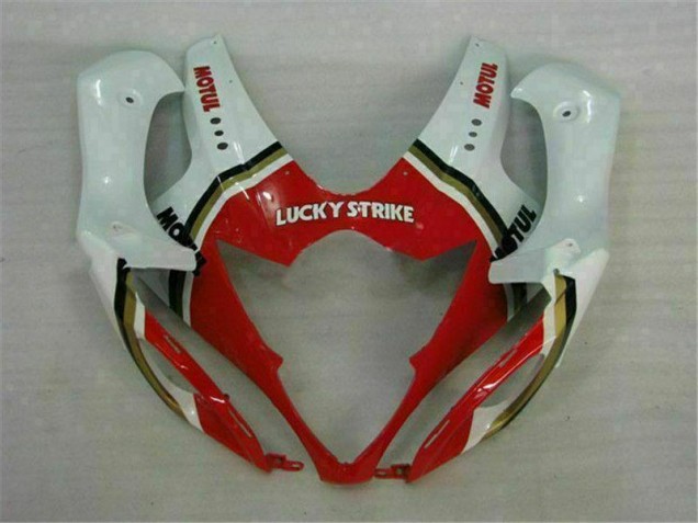 Vermelho Branco Kits Carenagem Suzuki GSXR 1000 K5 2005-2006 Vermelho Branco Kits Carenagem Suzuki GSXR 1000 K5 2005-2006