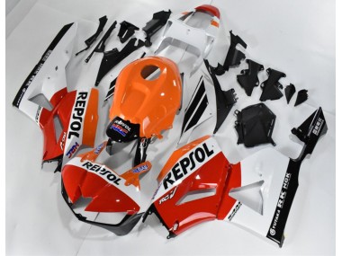 Vermelho Branco Laranja Repsol Carenagem Honda CBR 600RR 2013-2021