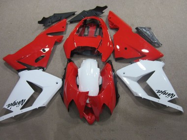 Vermelho Branco Ninja Carenagem Kawasaki ZX10R 2003-2005