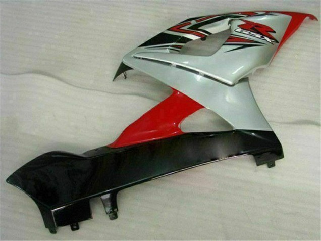 Vermelho Branco Plástico Suzuki GSXR 1000 K5 2005-2006 Vermelho Branco Plástico Suzuki GSXR 1000 K5 2005-2006