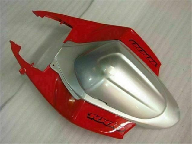Vermelho Branco Plástico Suzuki GSXR 1000 K5 2005-2006 Vermelho Branco Plástico Suzuki GSXR 1000 K5 2005-2006