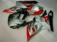 Vermelho Branco Plástico Suzuki GSXR 1000 K5 2005-2006 Vermelho Branco Plástico Suzuki GSXR 1000 K5 2005-2006