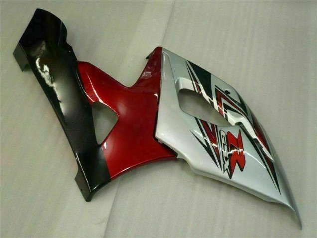 Vermelho Branco Plásticos Suzuki GSXR 1000 K5 2005-2006 Vermelho Branco Plásticos Suzuki GSXR 1000 K5 2005-2006