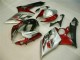 Vermelho Branco Plásticos Suzuki GSXR 1000 K5 2005-2006 Vermelho Branco Plásticos Suzuki GSXR 1000 K5 2005-2006