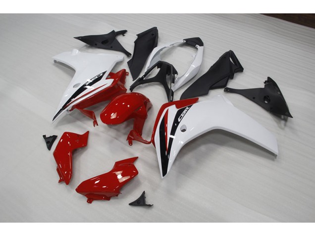 Vermelho Branco Preto Carenagem Honda CBR 600F 2011-2013 Vermelho Branco Preto Carenagem Honda CBR 600F 2011-2013