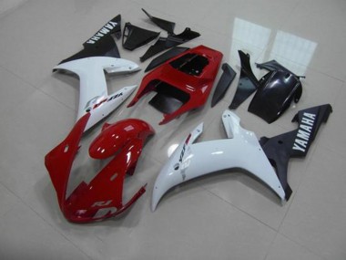 Vermelho Branco Preto Carenagem Yamaha R1 2002-2003