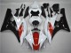 Vermelho Branco Preto Kits Carenagem Yamaha R6 2006-2007 Vermelho Branco Preto Kits Carenagem Yamaha R6 2006-2007
