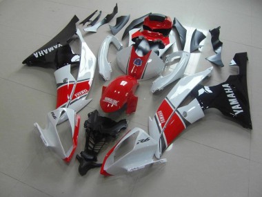 Vermelho Branco Preto Plástico Yamaha R6 2008-2016