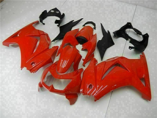 Vermelho Carenagem Kawasaki EX250 2008-2012 Vermelho Carenagem Kawasaki EX250 2008-2012
