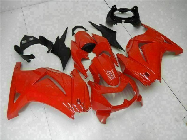 Vermelho Carenagem Kawasaki EX250 2008-2012 Vermelho Carenagem Kawasaki EX250 2008-2012