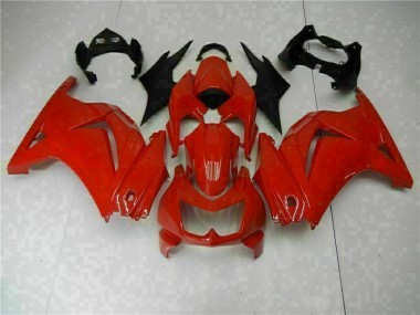 Vermelho Carenagem Kawasaki EX250 2008-2012