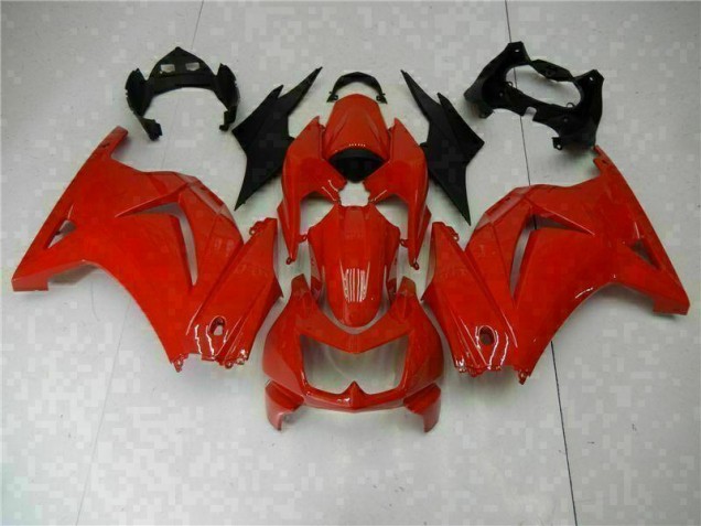 Vermelho Carenagem Kawasaki EX250 2008-2012 Vermelho Carenagem Kawasaki EX250 2008-2012