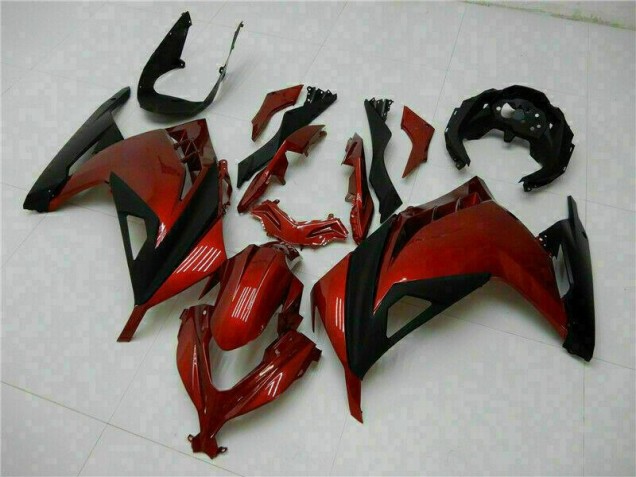 Vermelho Carenagem Kawasaki EX300 2013-2016 Vermelho Carenagem Kawasaki EX300 2013-2016