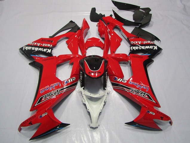 Vermelho Carenagem Kawasaki ZX10R 2008-2010 Vermelho Carenagem Kawasaki ZX10R 2008-2010