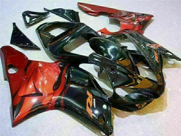 Vermelho Carenagem & Plástico Yamaha R1 2000-2001 Vermelho Carenagem & Plástico Yamaha R1 2000-2001