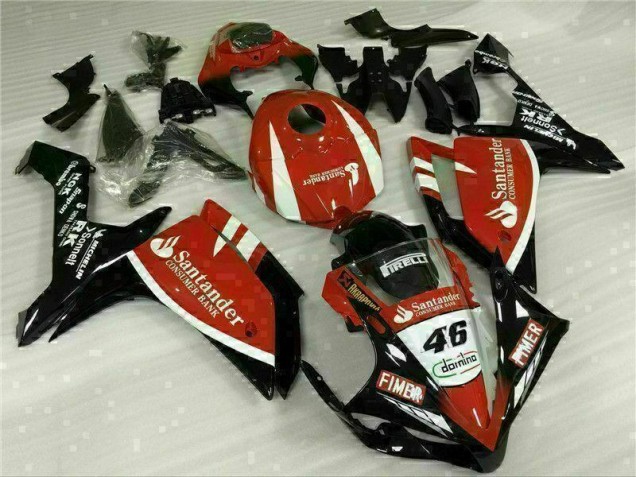 Vermelho Carenagem Yamaha R1 2007-2008 Vermelho Carenagem Yamaha R1 2007-2008
