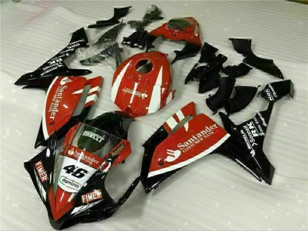 Vermelho Carenagem Yamaha R1 2007-2008 Vermelho Carenagem Yamaha R1 2007-2008