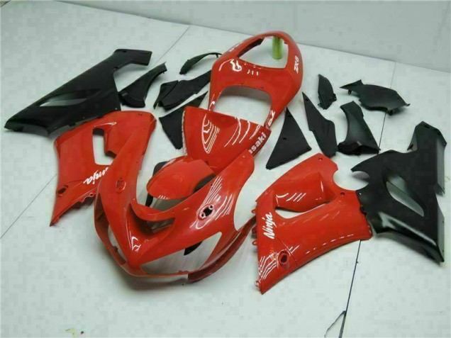 Vermelho Carroçaria Kawasaki ZX6R 2005-2006
