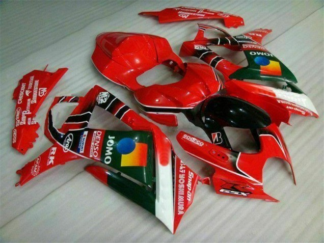 Vermelho Carroçaria Suzuki GSXR 1000 K7 2007-2008 Vermelho Carroçaria Suzuki GSXR 1000 K7 2007-2008