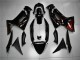 Vermelho Chama Carenagem Kawasaki EX650 2006-2008 Vermelho Chama Carenagem Kawasaki EX650 2006-2008